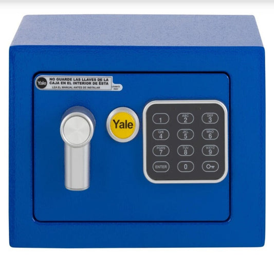 Caja Fuerte de Seguridad Digital Mini 4 litros Color Azul