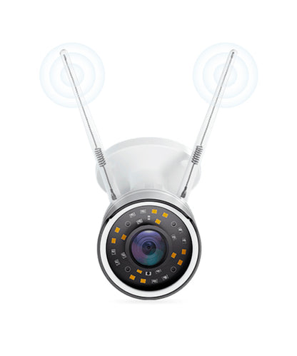 Camara WiFi/HD, V. Nocturna, Resistente a la Lluvia y App Yale Connect