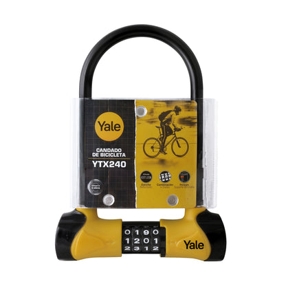 Candado Bicicleta U-Lock 24cm Combinación
